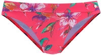 LASCANA Bikini-Hose "Malia" mit Umschlagbund mit tropischem Print
