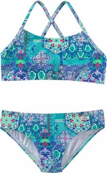 Buffalo Bustier-Bikini blau türkis