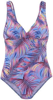 Lascana Badeanzug skyblue print