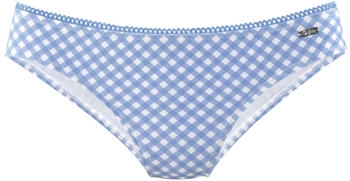 Buffalo Bikinihose blau wei&szlig;