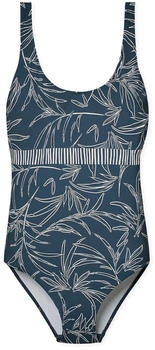 Schiesser Bade-Anzug Ocean Swim blau weiß