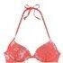 Sunseeker Push-Up-Bikini-Top orange-bedruckt
