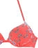 Sunseeker Push-Up-Bikini-Top orange-bedruckt