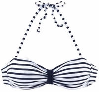 Venice Beach Bandeau-Bikini-Top "Summer" mit kontrastfarbener Schlaufe