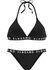 Elbsand Triangel-Bikini schwarz