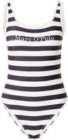 Marc O Polo Stripe Swimsuit Wei&szlig;/Schwarz Large Damen