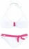 Buffalo Bikini Kontrastdetails weiß