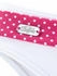 Buffalo Bikini Kontrastdetails weiß