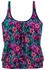 Venice Beach Oversize-Tankini-Top 'Summer' blau