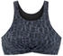 Elbsand Crop-Bikini-Top 'Letra' schwarz