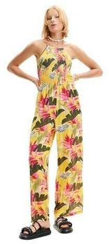 Desigual Tropical One Piece Schwimmanzug gelb