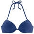 Buffalo Push-Up-Bikini-Top Happy mehrfarbig blau