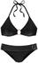 Jette Triangel-Bikini Zierringen schwarz