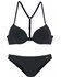Bruno Banani Push-Up-Bikini schwarz