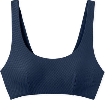 Schiesser Bustier-Top blau aqua abnehmbaren Pads