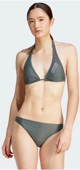 Adidas Neckholder Bikini Legend ivy silbergrün