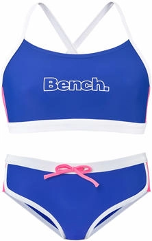 Bench Bustier-Bikini blau pink