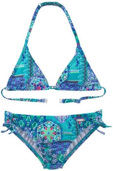 Buffalo Triangel-Bikini blau türkis