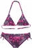 Buffalo Triangel-Bikini Folklore-Print lila aubergine