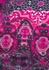 Buffalo Triangel-Bikini Folklore-Print lila aubergine