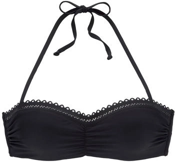 S.Oliver Bikinitop schwarz 9609580