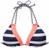 KangaROOS Triangel-Bikini-Top marine weiß C D