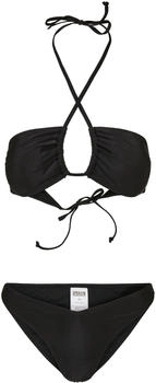 Urban Classics Damen Bikini schwarz