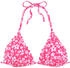 Vivance Dreams Bügel-Bandeau-Bikini-Top neonpink weiß