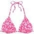 Vivance Dreams Bügel-Bandeau-Bikini-Top neonpink weiß