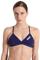 Arena 04768750, Arena - Women's Team Swim Top Tie Back Solid - Bikini-Top Gr 34 blau