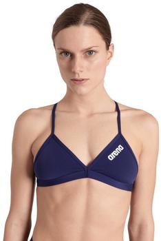 Arena MaxLife Bikinioberteil Raffhaltern navy wei&szlig;
