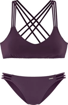 Bruno Banani Damen Bikini bordeaux
