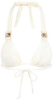 Moda Minx Amour Triangle Bikinioberteil ecru Steinbesatz