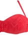Buffalo Bügel-Bandeau-Bikini Romance strukturiert rot