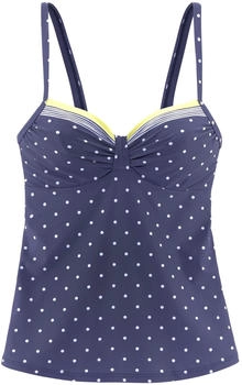 Lascana Tankini-Top blau gelb bedruckt