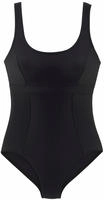 Lascana Badeanzug, Damen, Gr. 38 (38), Cup B, schwarz