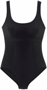 Lascana Damen Badeanzug schwarz 222363