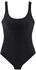 Lascana Damen Badeanzug schwarz 222363