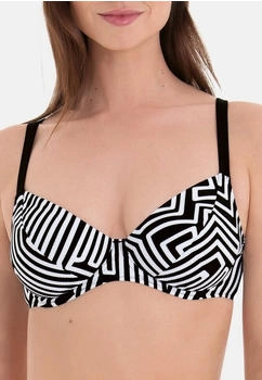 ROSA FAIA Bügel-Bikini-Top Shining Lines 1-St
