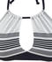 Jette Bustier-Bikini schwarz weiß