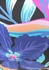 Bench Bandeau-Bikini-Top schwarz bedruckt