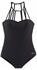 Bruno Banani Badeanzug eleganter Ausschnittvariante schwarz