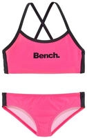 Bench. Bustier-Bikini mit gekreuzten Tr&auml;gern