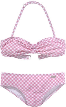 Buffalo Bikini hellpink wei&szlig;