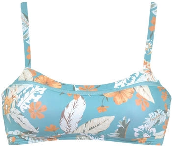 Sunseeker Bustier-Bikini-Top aquablau bedruckt