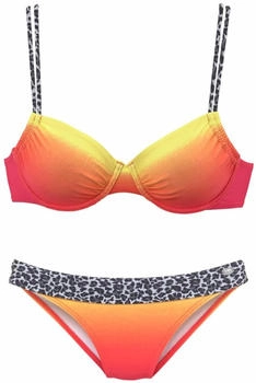 KangaROOS B&uuml;gel-Bikini orange gelb E