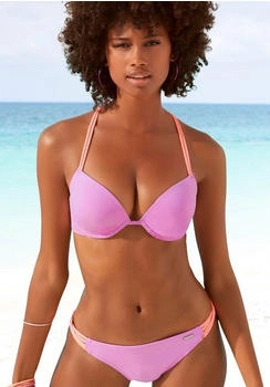 Venice Beach Bikini-Hose Anna geflochtenen B&auml;ndern lila