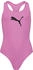 Puma Racerback Badeanzug Mädchen chlorbestänig opera mauve