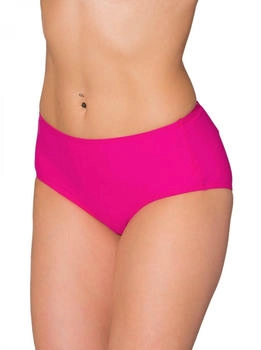 Aquarti Bikinihose Mittelhohem Bund pink