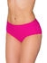 Aquarti Bikinihose Mittelhohem Bund pink